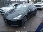 2018 Tesla Model 3 Long Range/mid Range Black vin: 5YJ3E1EAXJF056424