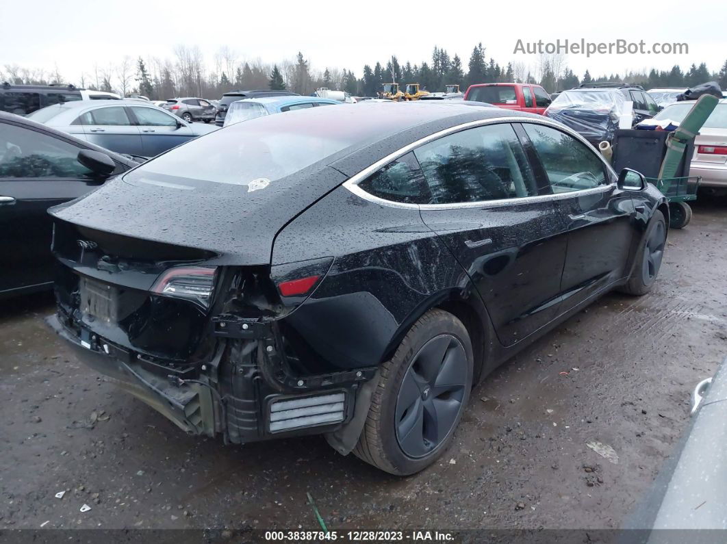 2018 Tesla Model 3 Long Range/mid Range Black vin: 5YJ3E1EAXJF056424