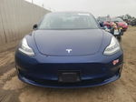 2018 Tesla Model 3  Blue vin: 5YJ3E1EAXJF059212