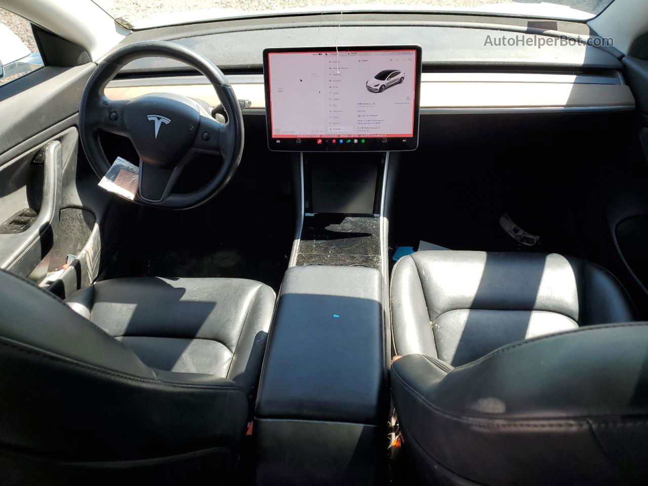 2018 Tesla Model 3  White vin: 5YJ3E1EAXJF126455