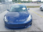 2018 Tesla Model 3   Blue vin: 5YJ3E1EAXJF151551