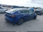 2018 Tesla Model 3   Синий vin: 5YJ3E1EAXJF151551