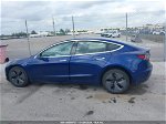 2018 Tesla Model 3   Синий vin: 5YJ3E1EAXJF151551