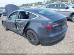 2018 Tesla Model 3 Long Range/mid Range Gray vin: 5YJ3E1EAXJF153297