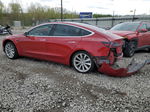 2018 Tesla Model 3  Red vin: 5YJ3E1EAXJF159407