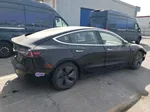 2019 Tesla Model 3  Black vin: 5YJ3E1EAXKF190092