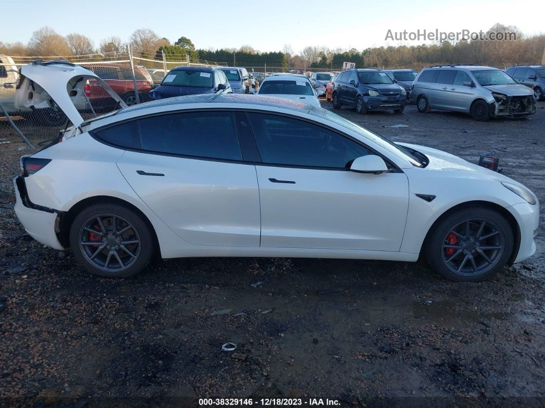 2019 Tesla Model 3 Long Range/mid Range/standard Range/standard Range Plus White vin: 5YJ3E1EAXKF313972