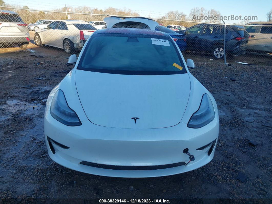 2019 Tesla Model 3 Long Range/mid Range/standard Range/standard Range Plus White vin: 5YJ3E1EAXKF313972