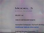 2019 Tesla Model 3 Long Range/mid Range/standard Range/standard Range Plus Белый vin: 5YJ3E1EAXKF313972