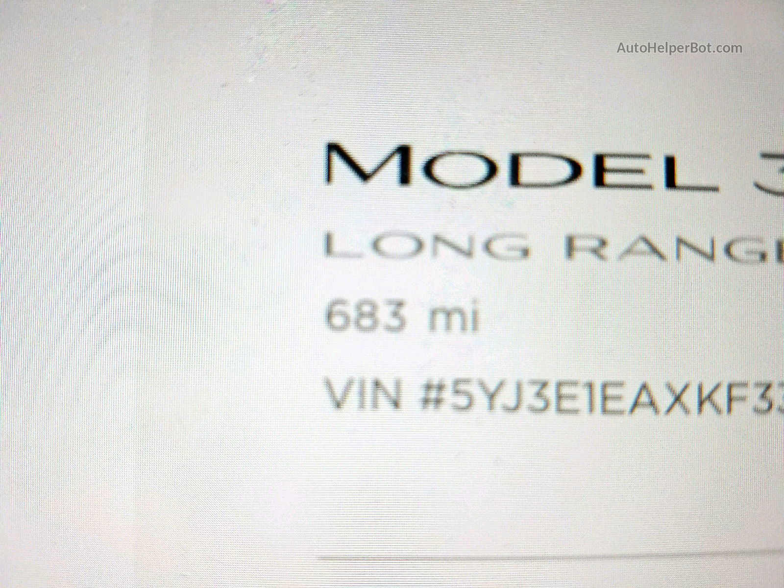 2019 Tesla Model 3 Gray vin: 5YJ3E1EAXKF338256