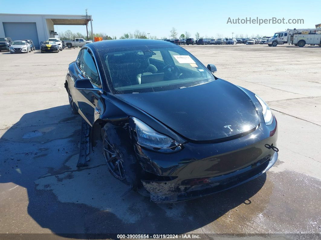 2019 Tesla Model 3 Long Range/mid Range/standard Range/standard Range Plus Black vin: 5YJ3E1EAXKF395458