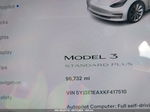 2019 Tesla Model 3 Long Range/mid Range/standard Range/standard Range Plus White vin: 5YJ3E1EAXKF417510