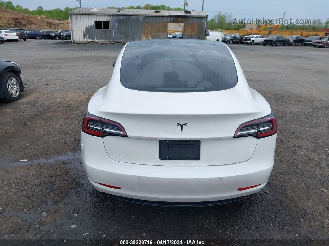 2019 Tesla Model 3 Long Range/mid Range/standard Range/standard Range Plus White vin: 5YJ3E1EAXKF417510