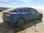 2019 Tesla Model 3  Blue vin: 5YJ3E1EAXKF424943