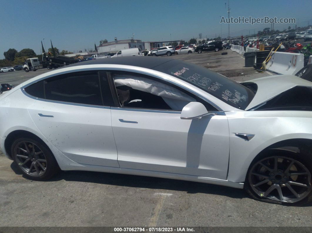 2019 Tesla Model 3 Range White vin: 5YJ3E1EAXKF425266