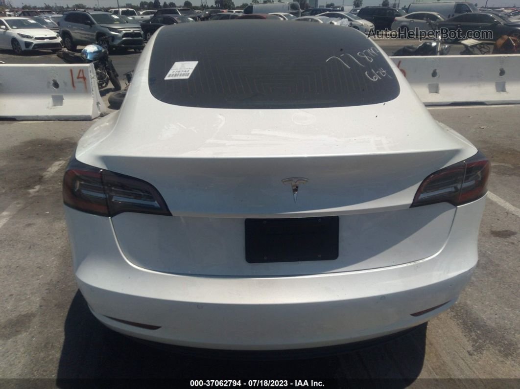 2019 Tesla Model 3 Range Белый vin: 5YJ3E1EAXKF425266