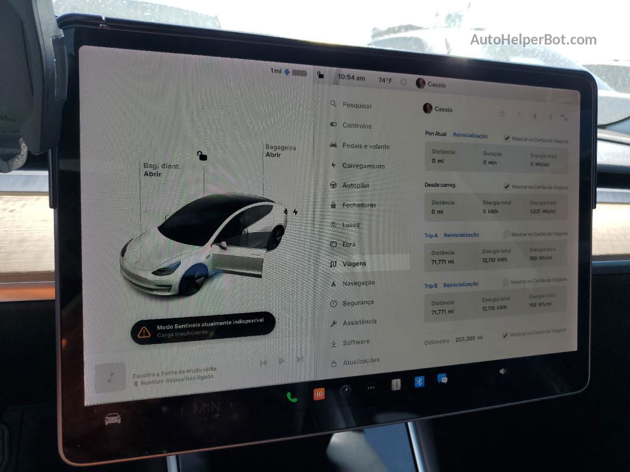 2019 Tesla Model 3  White vin: 5YJ3E1EAXKF430886