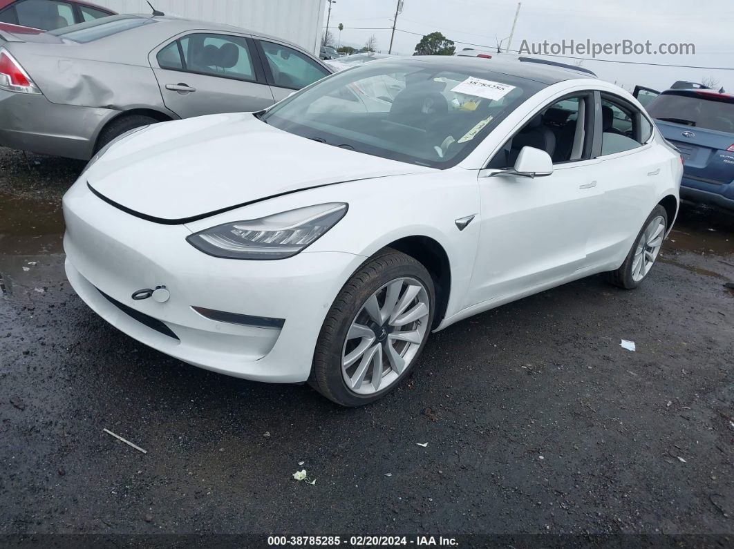 2019 Tesla Model 3 Long Range/mid Range/standard Range/standard Range Plus White vin: 5YJ3E1EAXKF431262