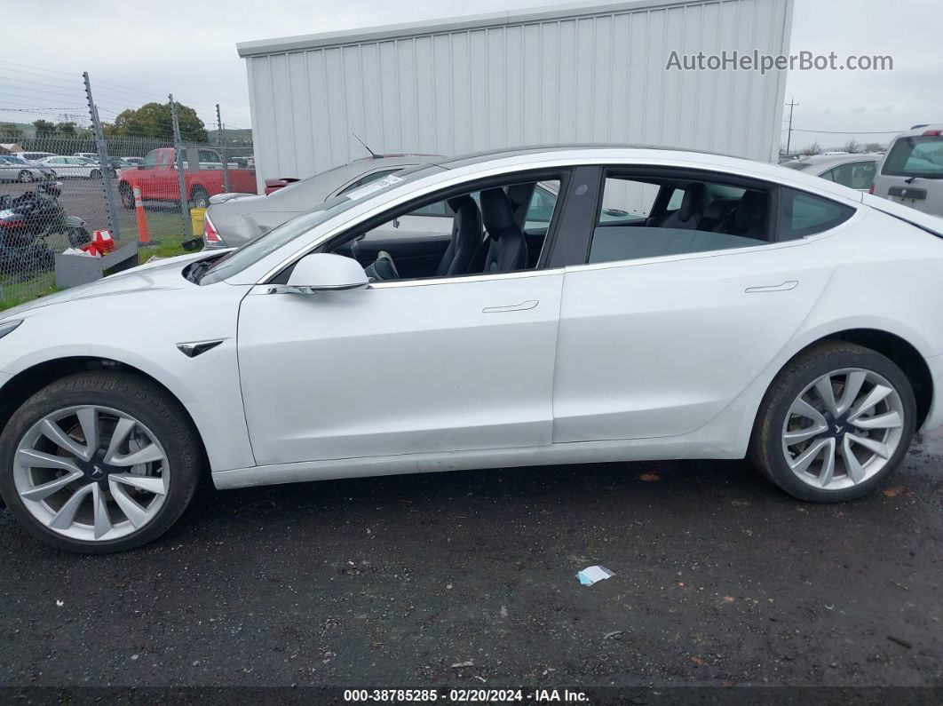 2019 Tesla Model 3 Long Range/mid Range/standard Range/standard Range Plus White vin: 5YJ3E1EAXKF431262