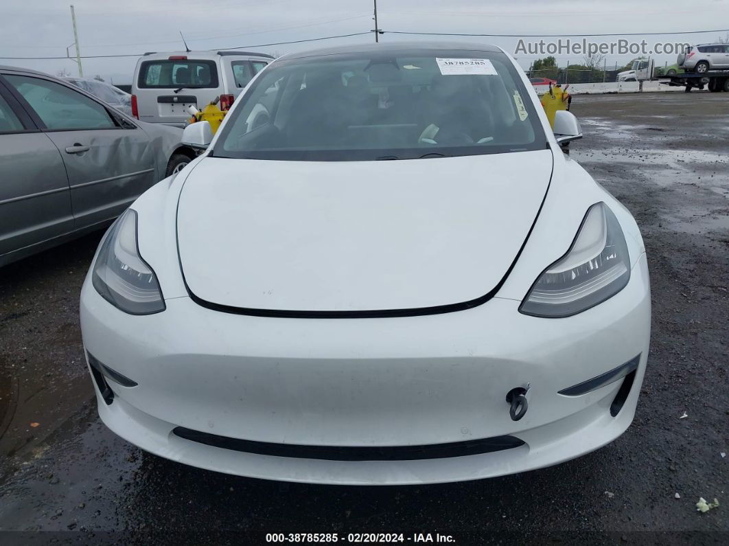 2019 Tesla Model 3 Long Range/mid Range/standard Range/standard Range Plus White vin: 5YJ3E1EAXKF431262