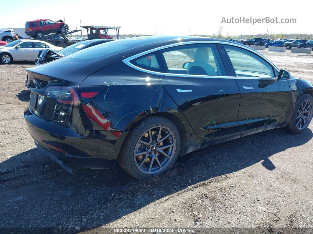 2019 Tesla Model 3 Long Range/mid Range/standard Range/standard Range Plus Black vin: 5YJ3E1EAXKF431312