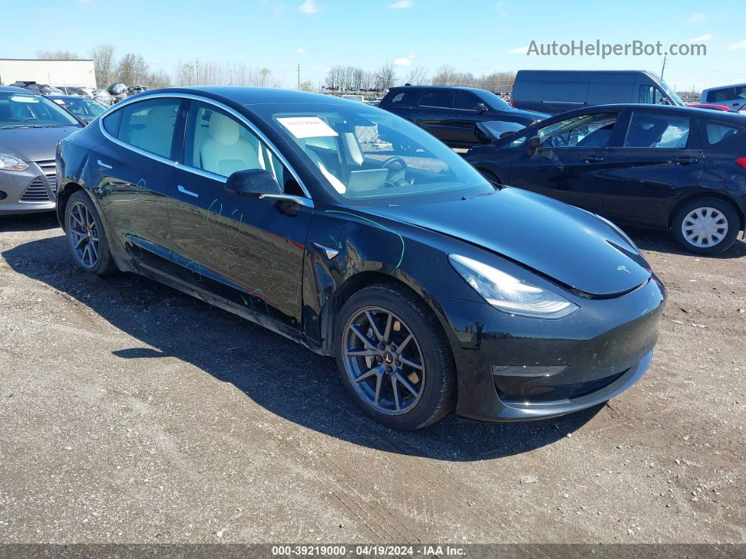 2019 Tesla Model 3 Long Range/mid Range/standard Range/standard Range Plus Черный vin: 5YJ3E1EAXKF431312