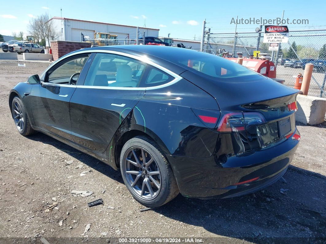 2019 Tesla Model 3 Long Range/mid Range/standard Range/standard Range Plus Black vin: 5YJ3E1EAXKF431312