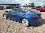 2019 Tesla Model 3  Blue vin: 5YJ3E1EAXKF431763