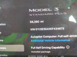 2019 Tesla Model 3 Mid Range/standard Range/standard Range Plus/long Range Black vin: 5YJ3E1EAXKF434873