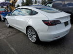 2019 Tesla Model 3  White vin: 5YJ3E1EAXKF436400