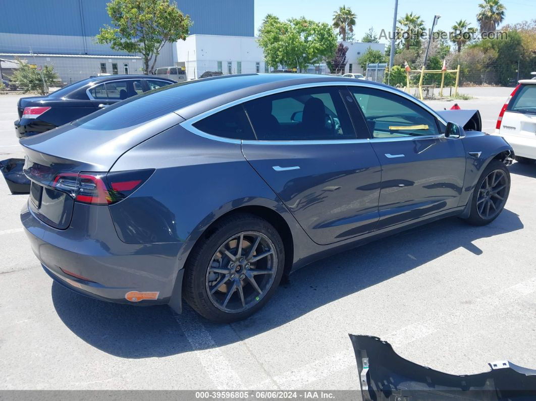 2019 Tesla Model 3 Long Range/mid Range/standard Range/standard Range Plus Gray vin: 5YJ3E1EAXKF447493