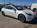 2019 Tesla Model 3  White vin: 5YJ3E1EAXKF447980