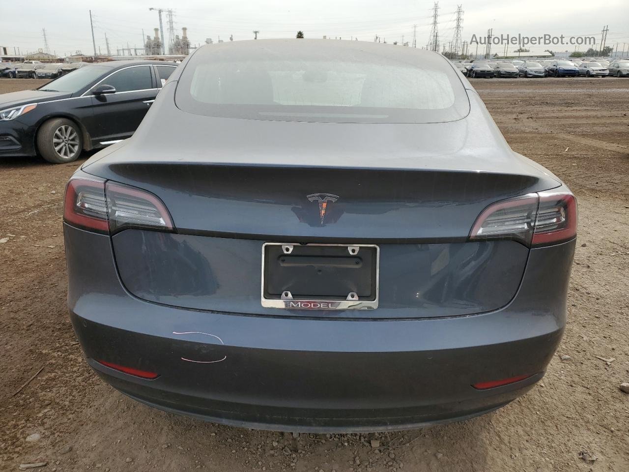 2019 Tesla Model 3  Серый vin: 5YJ3E1EAXKF464231