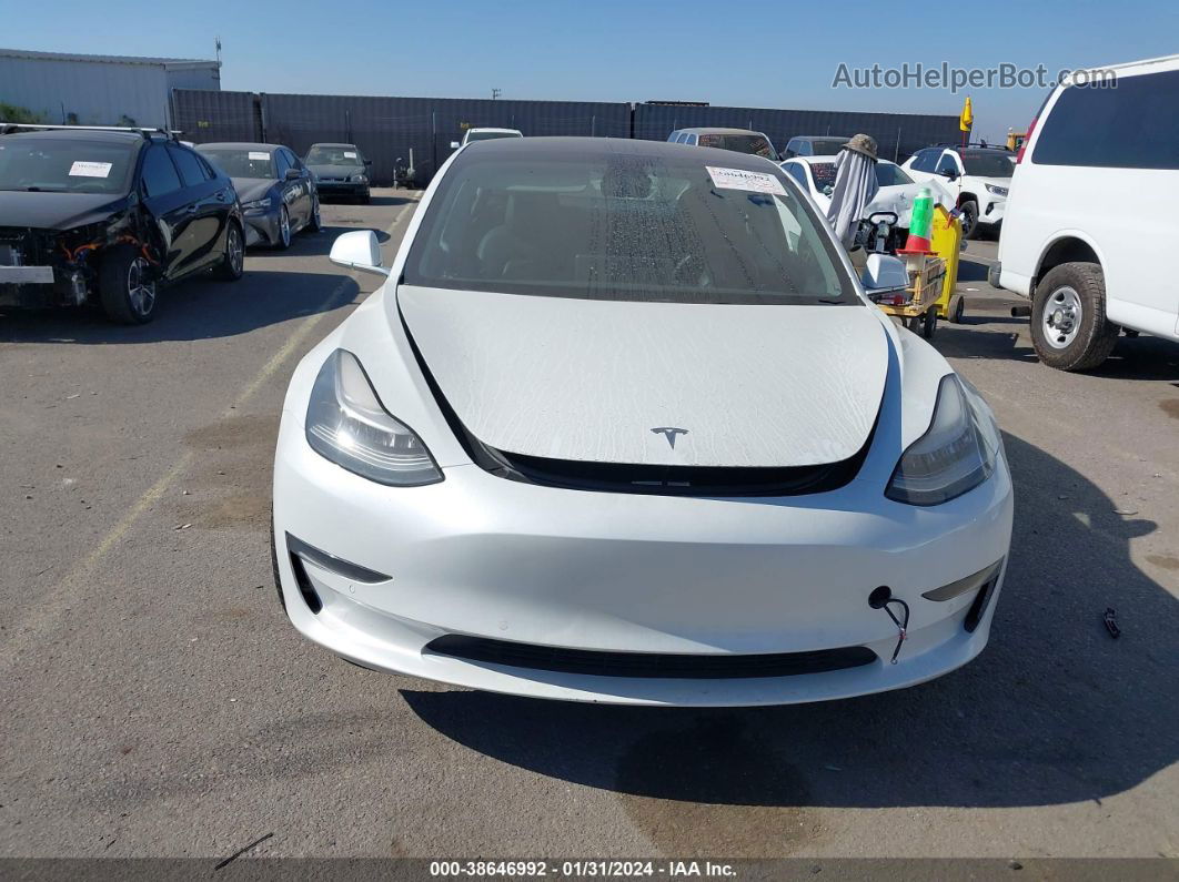 2019 Tesla Model 3 Long Range/mid Range/standard Range/standard Range Plus White vin: 5YJ3E1EAXKF485290