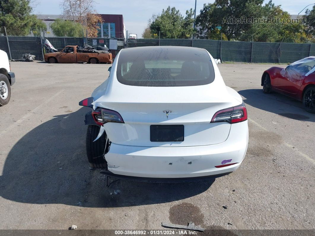 2019 Tesla Model 3 Long Range/mid Range/standard Range/standard Range Plus White vin: 5YJ3E1EAXKF485290