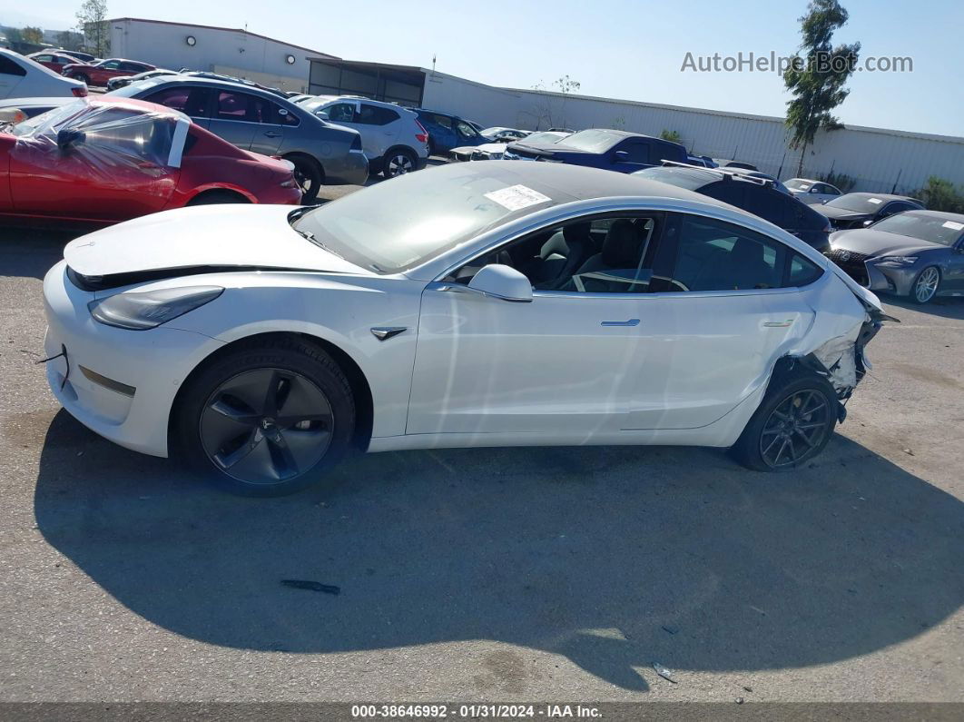 2019 Tesla Model 3 Long Range/mid Range/standard Range/standard Range Plus White vin: 5YJ3E1EAXKF485290