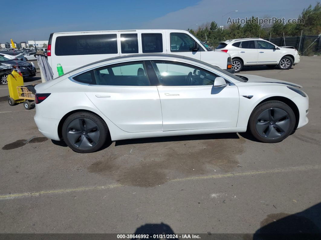 2019 Tesla Model 3 Long Range/mid Range/standard Range/standard Range Plus White vin: 5YJ3E1EAXKF485290