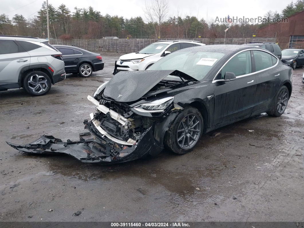 2020 Tesla Model 3 Standard Range Plus Rear-wheel Drive/standard Range Rear-wheel Drive Black vin: 5YJ3E1EAXLF427603