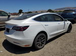 2020 Tesla Model 3  White vin: 5YJ3E1EAXLF613576