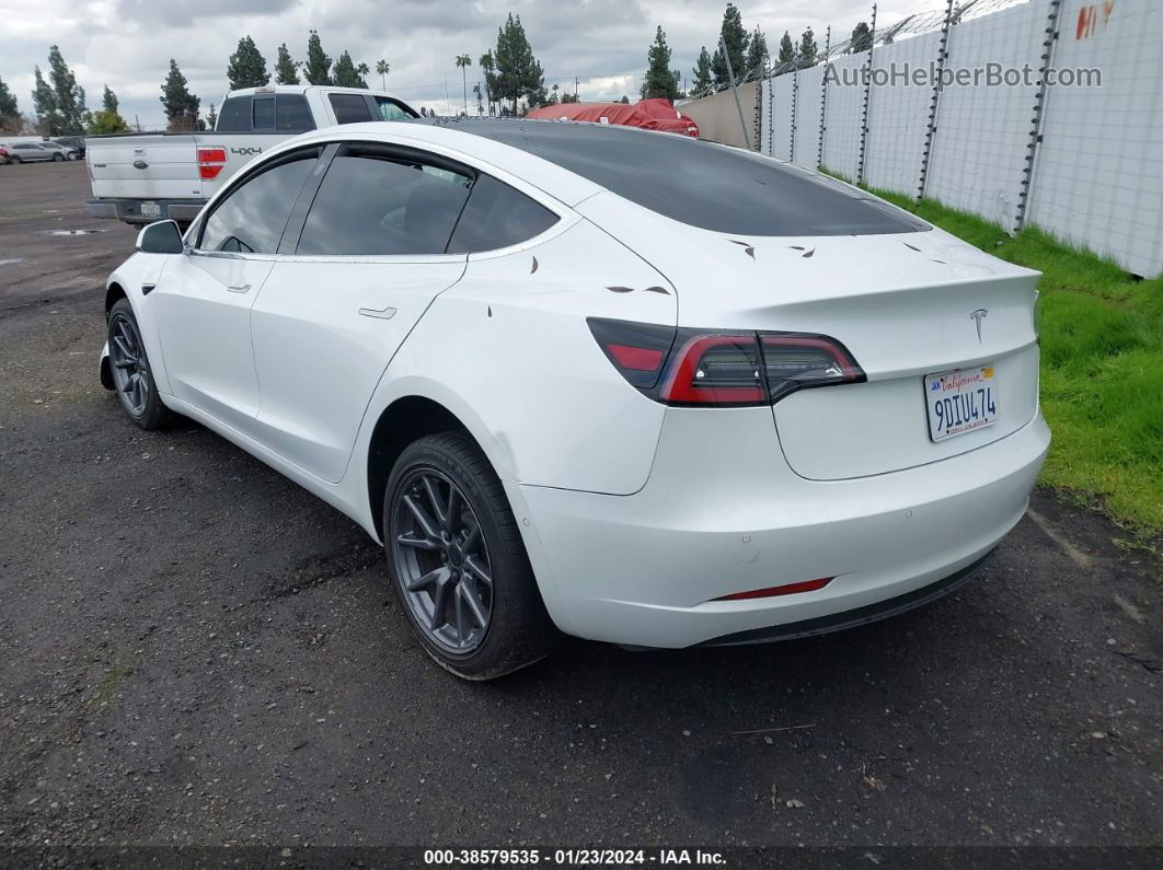 2020 Tesla Model 3 Standard Range Plus Rear-wheel Drive/standard Range Rear-wheel Drive Белый vin: 5YJ3E1EAXLF631754