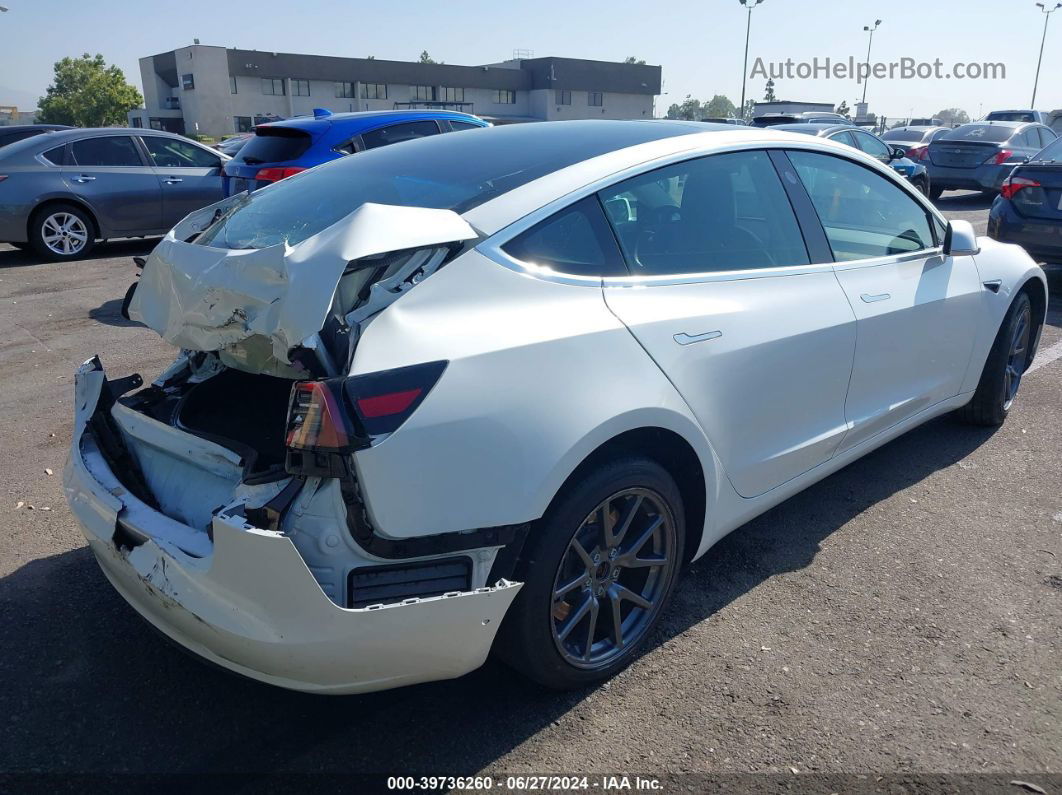 2020 Tesla Model 3 Standard Range Plus Rear-wheel Drive/standard Range Rear-wheel Drive White vin: 5YJ3E1EAXLF631964