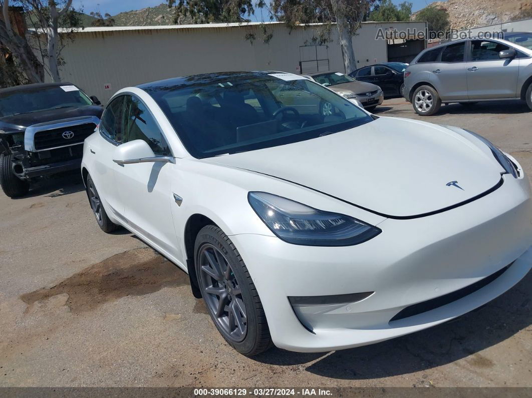 2020 Tesla Model 3 Standard Range Plus Rear-wheel Drive/standard Range Rear-wheel Drive Белый vin: 5YJ3E1EAXLF633231