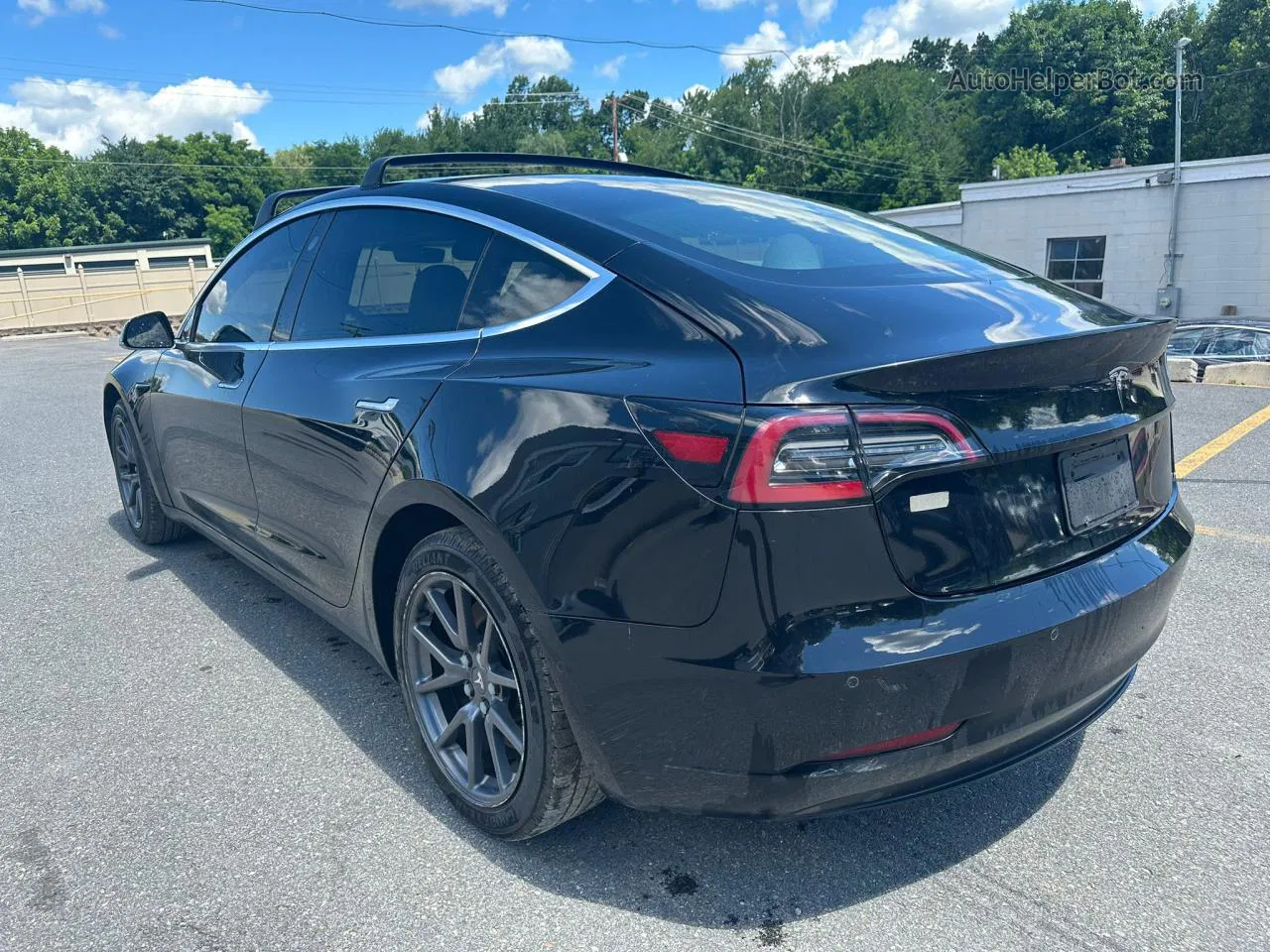 2020 Tesla Model 3  Black vin: 5YJ3E1EAXLF634623