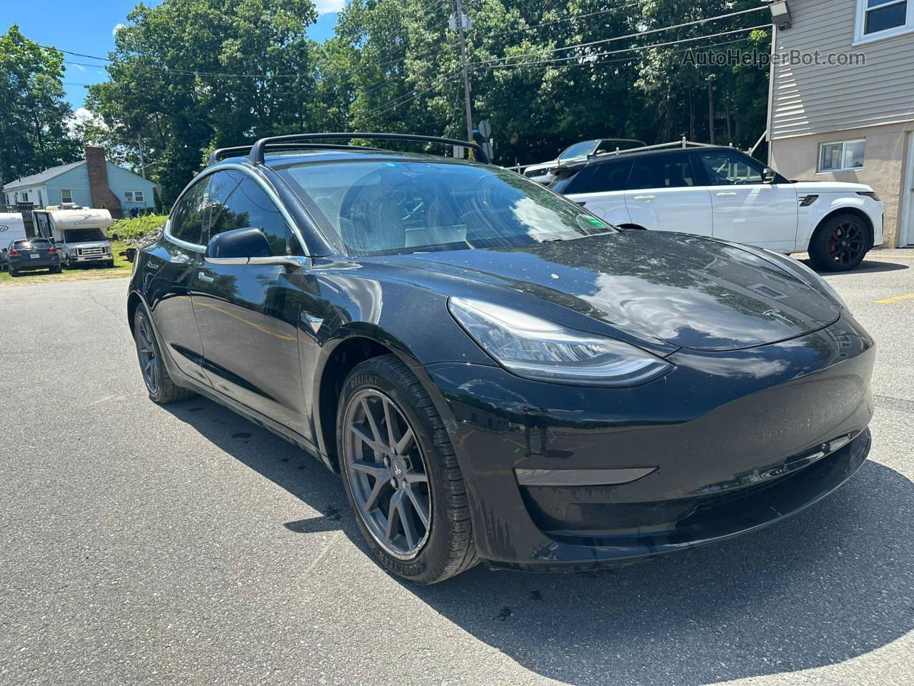 2020 Tesla Model 3  Black vin: 5YJ3E1EAXLF634623