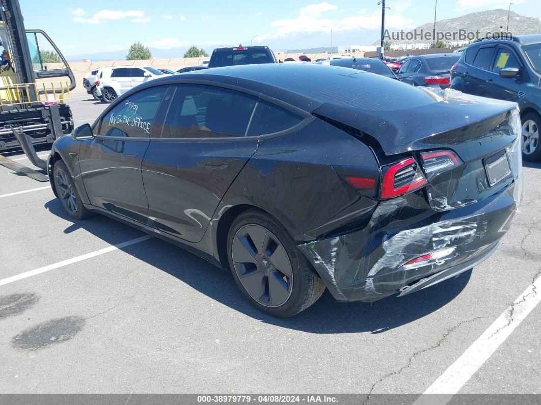 2020 Tesla Model 3 Standard Range Plus Rear-wheel Drive/standard Range Rear-wheel Drive Черный vin: 5YJ3E1EAXLF704606