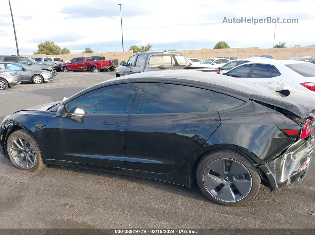 2020 Tesla Model 3 Standard Range Plus Rear-wheel Drive/standard Range Rear-wheel Drive Черный vin: 5YJ3E1EAXLF704606