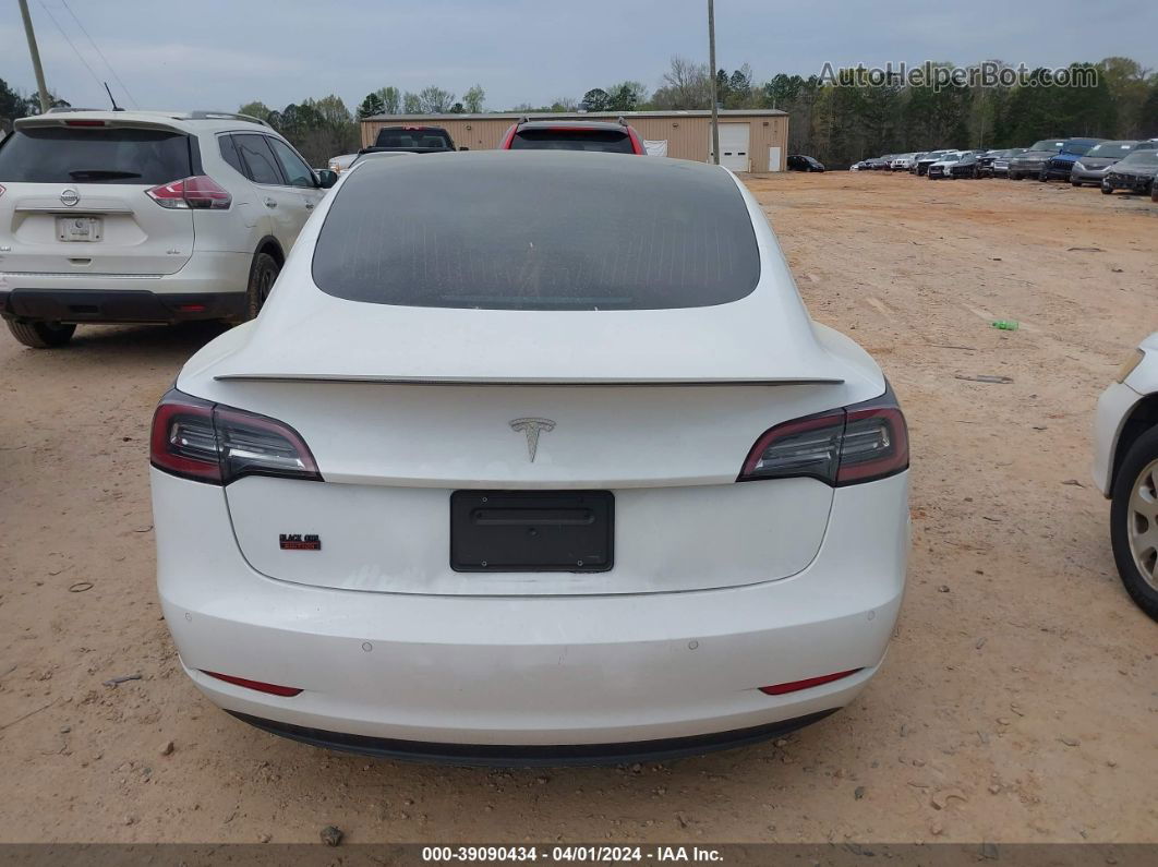 2020 Tesla Model 3 Standard Range Plus Rear-wheel Drive/standard Range Rear-wheel Drive White vin: 5YJ3E1EAXLF706341