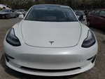 2020 Tesla Model 3  White vin: 5YJ3E1EAXLF737654