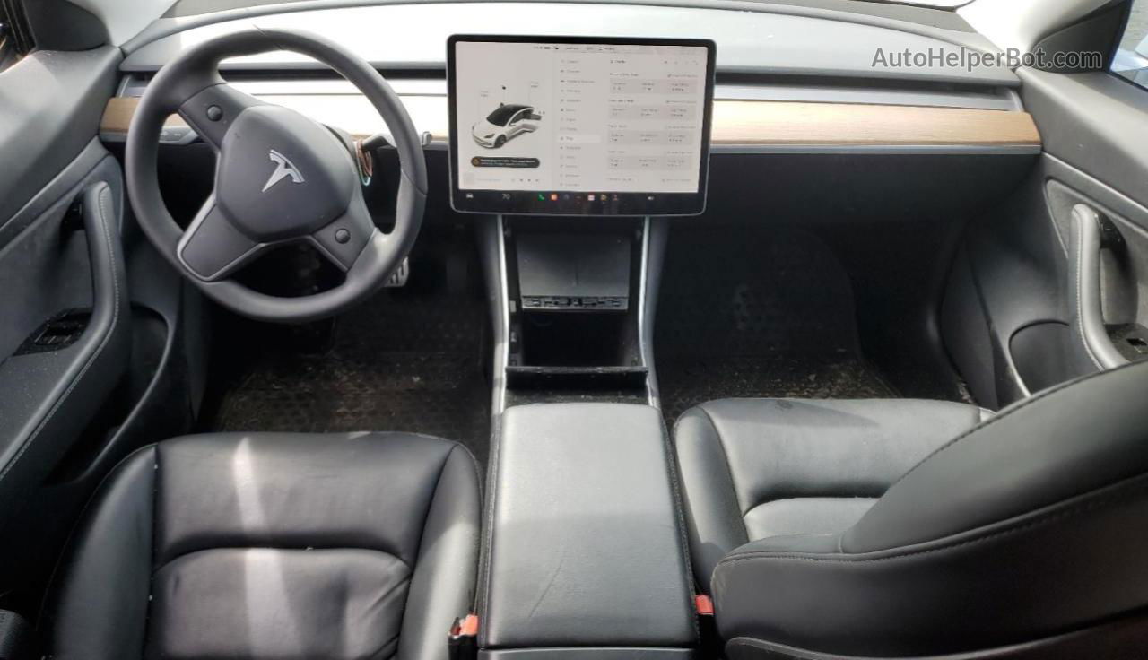 2020 Tesla Model 3  White vin: 5YJ3E1EAXLF737654