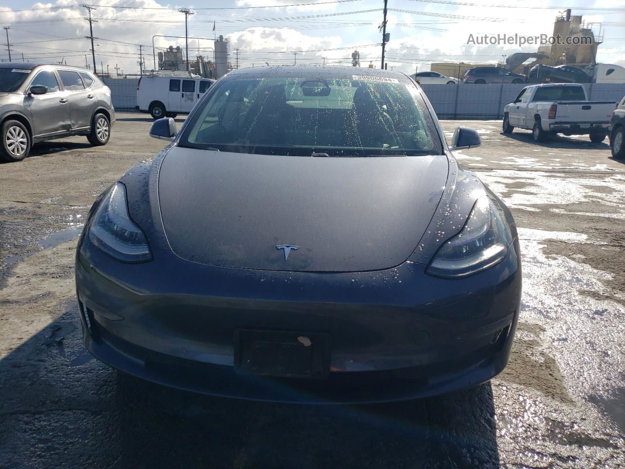 2020 Tesla Model 3  Серый vin: 5YJ3E1EAXLF745768